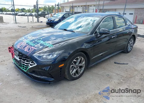 2021 Hyundai Sonata Sel из США, поврежденный, VIN 5NPEF4JA4MH102154